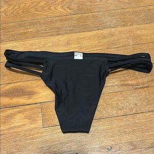 Relleciga Black Bikini Bottom NWOT